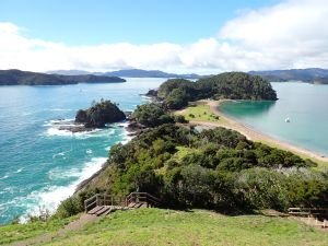 Blick vom Lookout Roberton Island