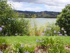 Blick von unserem Standplatz