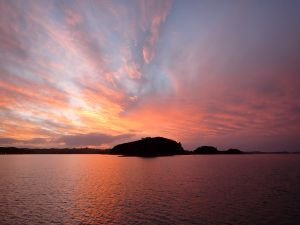 Sonnenuntergang bei Paihia