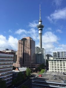 angekommen in Auckland