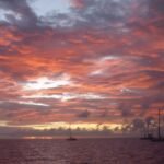 Abendrot im Minerva Reef