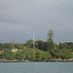 ankern vorm Treaty Ground