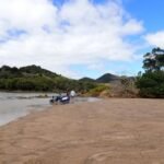 anlanden bei Niedrigwasser