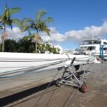 bald wird der Mast wieder gestellt