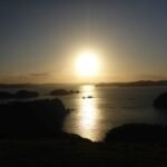 Bay of Islands vor Sonnenuntergang