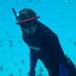 Benno beim Schnorcheln