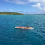 Benno im Kayak unterwegs