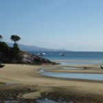 Blick in den Tryphena Harbour