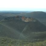 Blick in den Vulkankegel