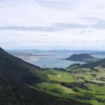 Blick vom Te Whara auf die Urquartsbay