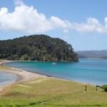 Blick von dem Lookout Roberton Island