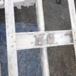 das Gestell muss geschliffen werden