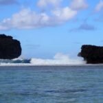 das wilde Meer zwischen Kenutu und Lolo Island