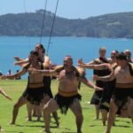 der Haka-Tanz darf auch nicht fehlen