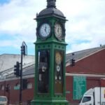 Deutsche Standuhr in Punta Arenas