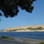 die Dünen im Hokianga Harbour