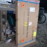 die neuen Panels kommen an