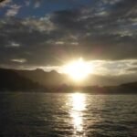 die Sonne verabschiedet sich