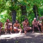 die Tänzer machen Pause