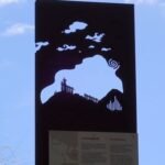 die Umrisse der Insel