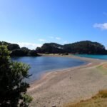 es gibt eine innere Lagune