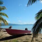 Fischerboot in Raiatea
