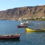 Fischerboote vor Tarrafal