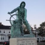 Fischerdenkmal in Gloucester