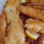 Fish&Chips gibt es auch