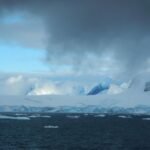 Gletscher in der Antarktis