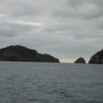 Great Barrier Island in Sicht