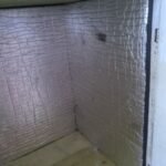 hier kommt der neue Kühlschrank rein