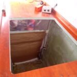 hier kommt die neue Kühltruhe rein