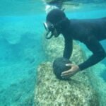 Hio birgt eine Kanonenkugel