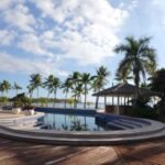 Hotelanlage ohne Touristen