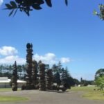 im Stadtpark von Kerikeri