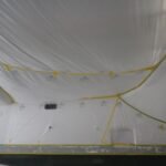 in Folie gepackt vorm Lackieren