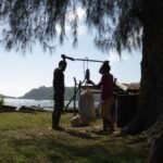 Koprasäcke werden gewogen