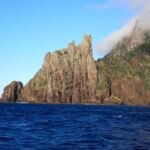 letzter Blick auf Bream Head