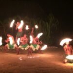 mit akrobatischer Einlage