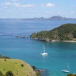 mit Belena vor der Insel