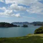 mit Blick auf Bay of Islands