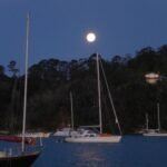 Mondaufgang in der Matauwhi Bay