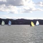 noch schnell eine Regatta vor dem Unwetter