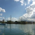 Norsand vom Wasser gesehen