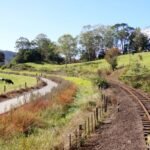 Radweg parallel zur Bahnstrecke