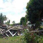 Schäden durch Zyklon Winston