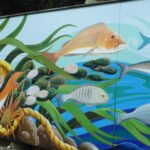 schöne Wandgemälde