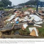 so sah es hinterher in Paihia aus