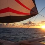 Sonnenuntergang auf dem Atlantik